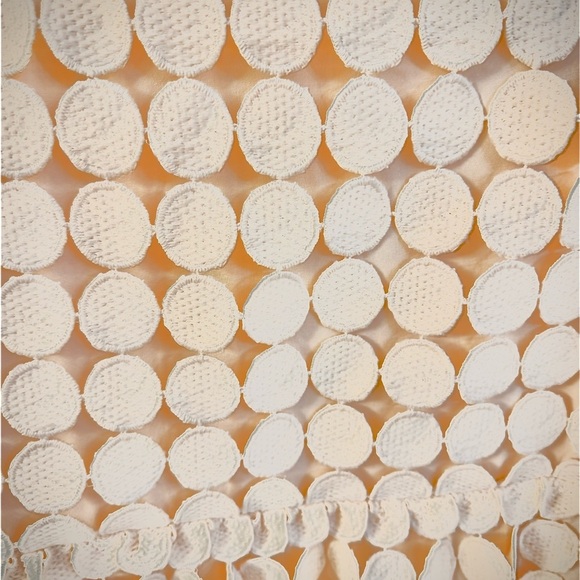 New York & Company Peach and Cream Tiered Sundress - Picture 5 of 5